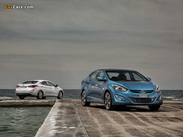 Pictures of Hyundai Elantra AU-spec (MD) 2014 (640 x 480)