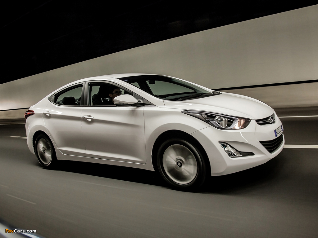 Pictures of Hyundai Elantra AU-spec (MD) 2014 (1024 x 768)