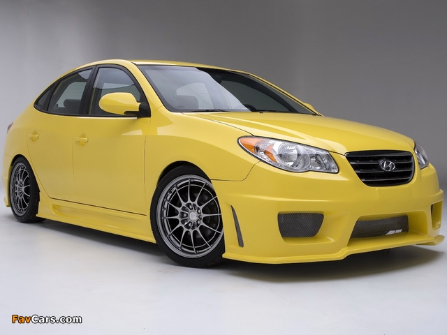 Hyundai Elantra by Christopher David Martin (HD) 2006 wallpapers (640 x 480)