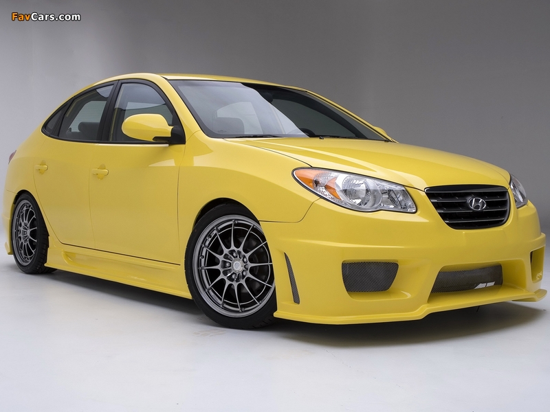 Hyundai Elantra by Christopher David Martin (HD) 2006 wallpapers (800 x 600)