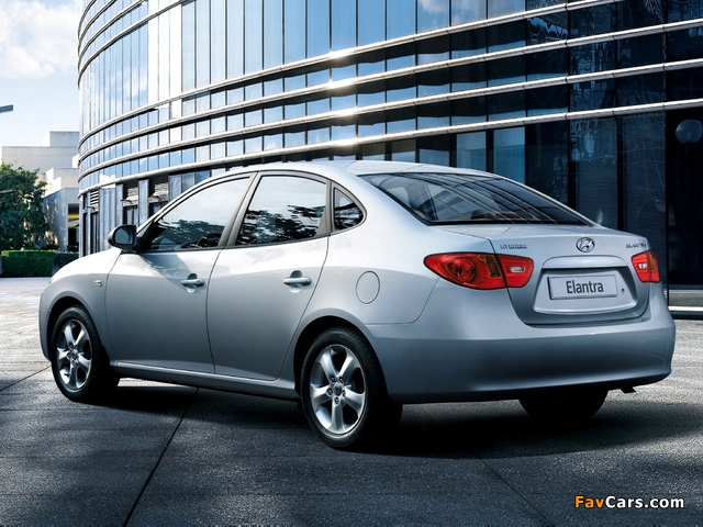 Hyundai Elantra (HD) 2006 wallpapers (640 x 480)