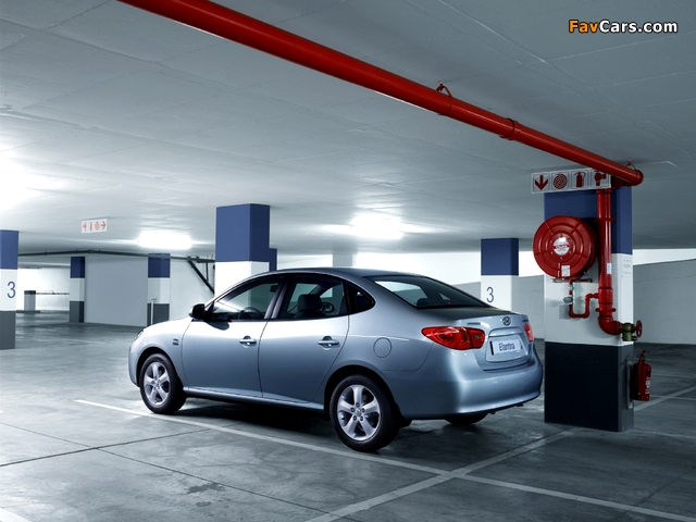 Hyundai Elantra (HD) 2006 wallpapers (640 x 480)