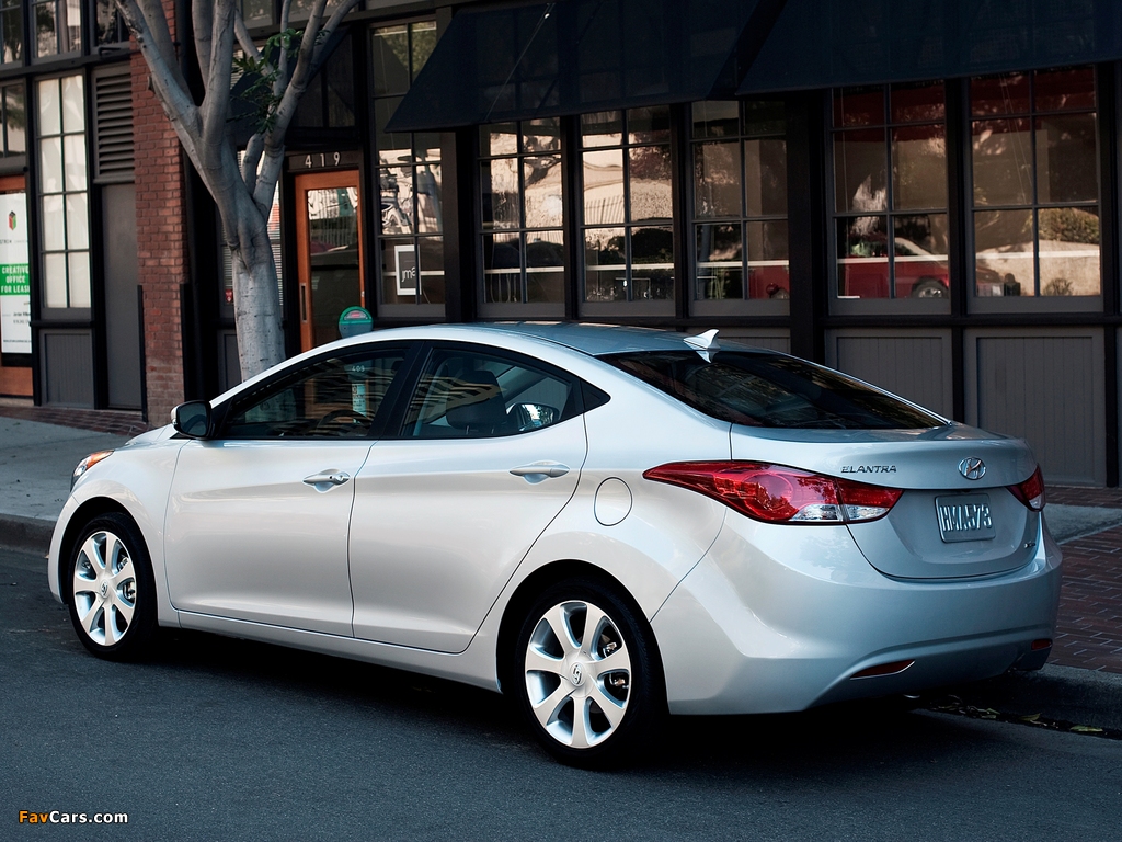 Hyundai Elantra US-spec (MD) 2010 wallpapers (1024 x 768)