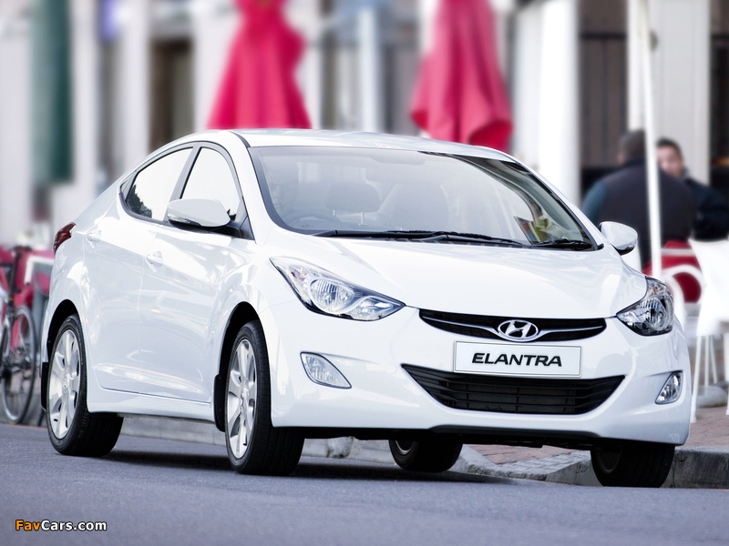 Hyundai Elantra ZA-spec (MD) 2011 wallpapers (800 x 600)