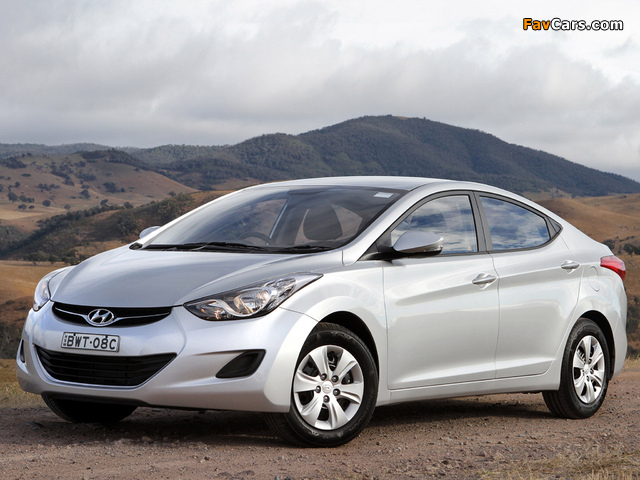 Hyundai Elantra AU-spec (MD) 2011–14 wallpapers (640 x 480)