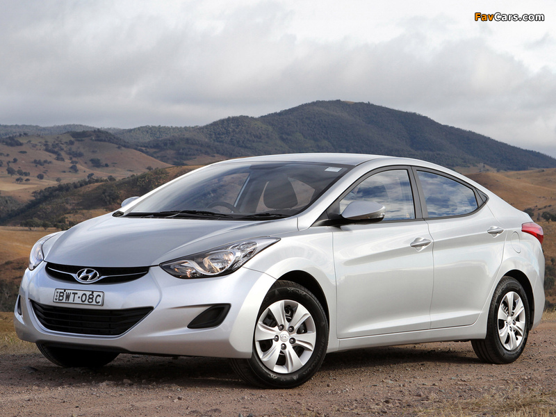 Hyundai Elantra AU-spec (MD) 2011–14 wallpapers (800 x 600)