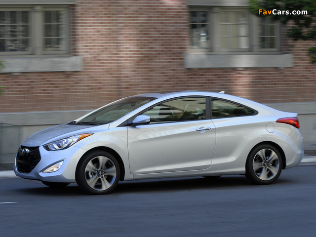 Hyundai Elantra Coupe 2012 wallpapers (640 x 480)