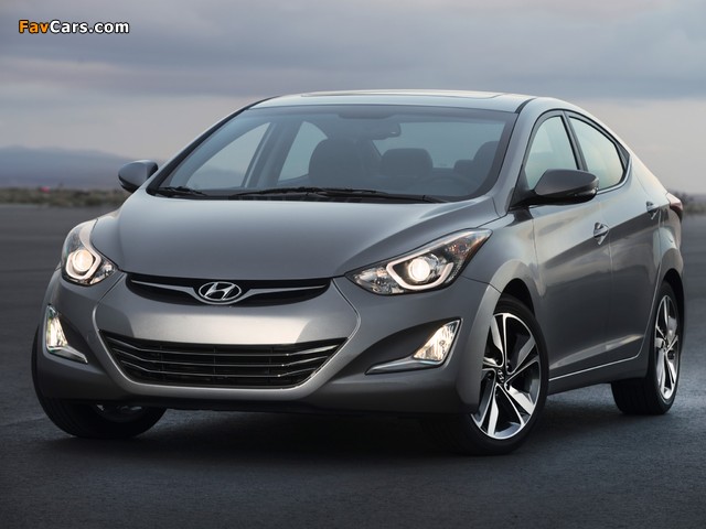 Hyundai Elantra Limited US-spec (MD) 2014 wallpapers (640 x 480)