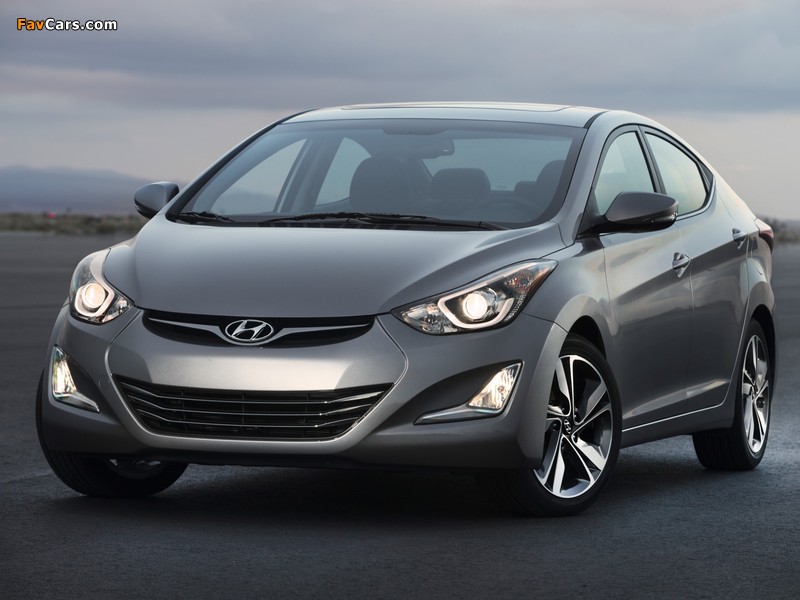 Hyundai Elantra Limited US-spec (MD) 2014 wallpapers (800 x 600)