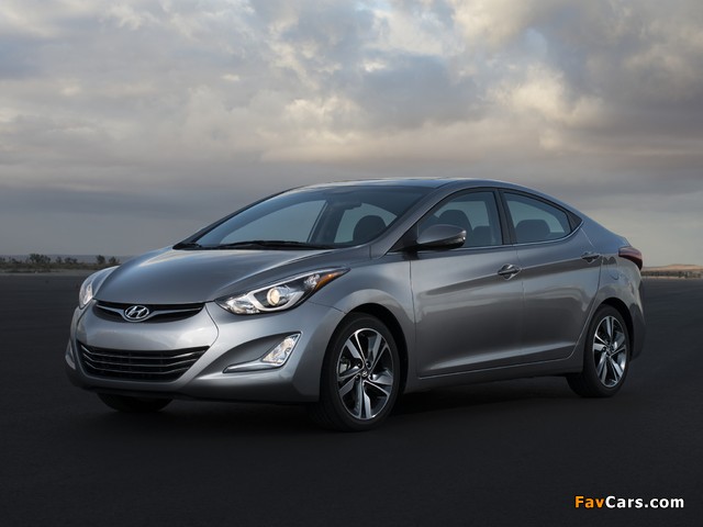 Hyundai Elantra Limited US-spec (MD) 2014 wallpapers (640 x 480)