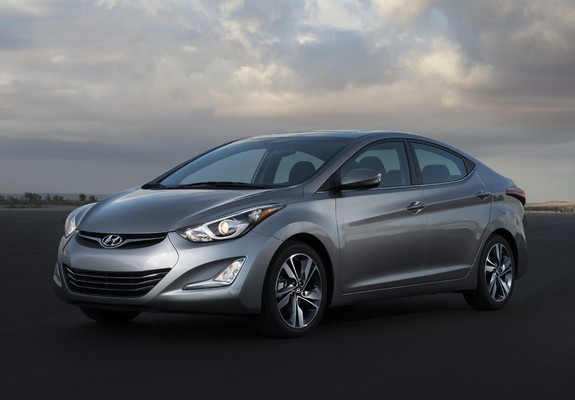 Hyundai Elantra Limited US-spec (MD) 2014 wallpapers