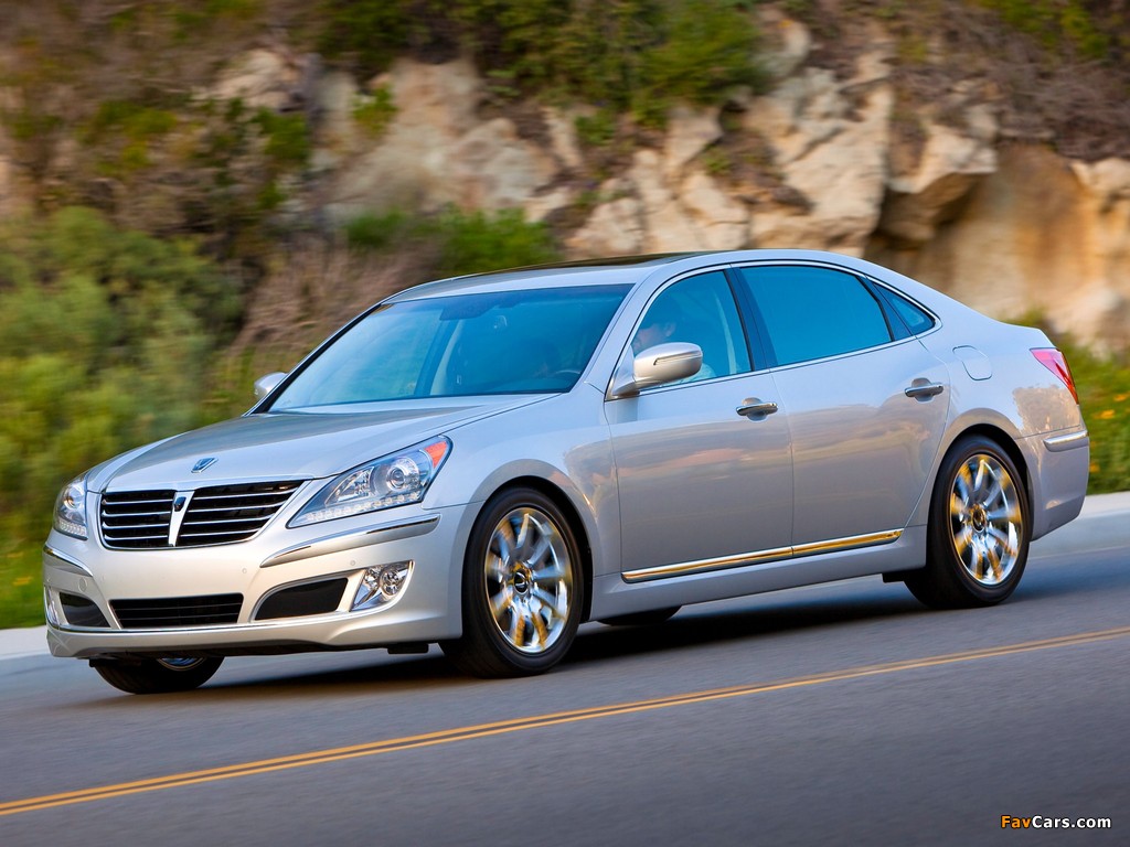 Hyundai Equus US-spec 2010 photos (1024 x 768)