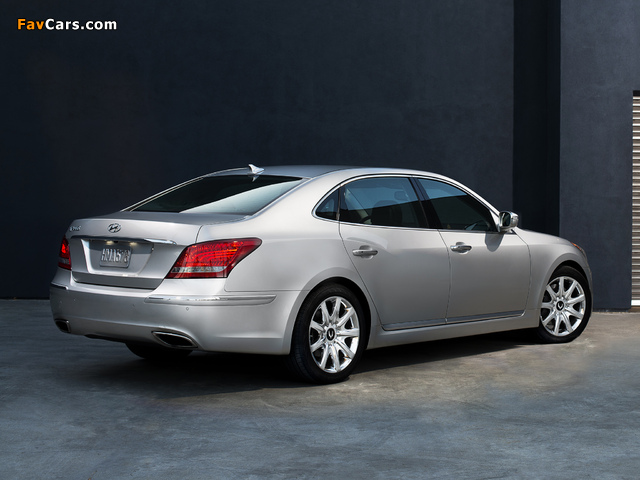 Hyundai Equus US-spec 2010 wallpapers (640 x 480)