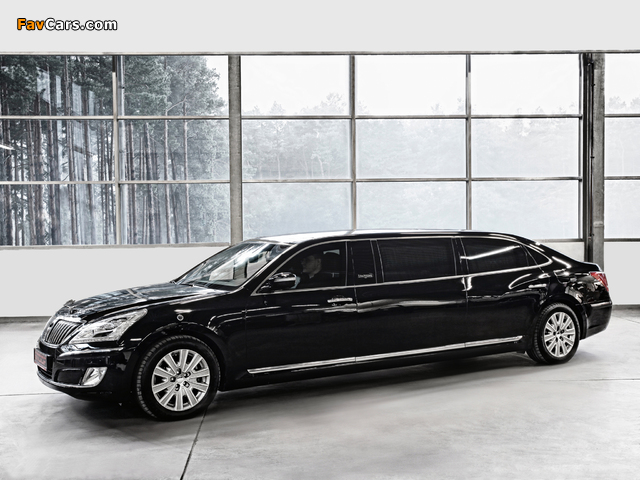 Hyundai Equus Armored Stretch Limousine by Stoof 2012 pictures (640 x 480)