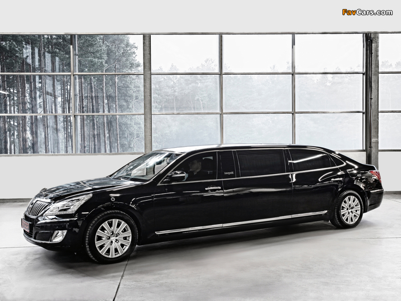 Hyundai Equus Armored Stretch Limousine by Stoof 2012 pictures (800 x 600)