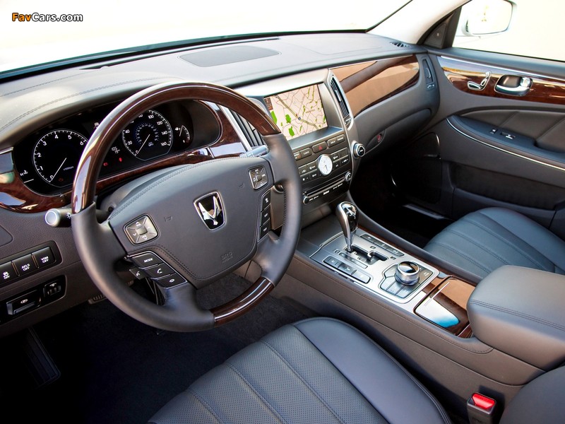 Hyundai Equus US-spec 2010 wallpapers (800 x 600)