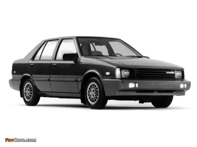 Hyundai Excel Sedan (X1) 1985–89 images (640 x 480)