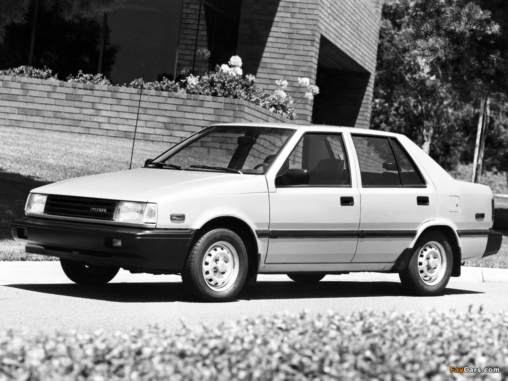 Hyundai Excel Sedan (X1) 1985–89 photos (1024 x 768)