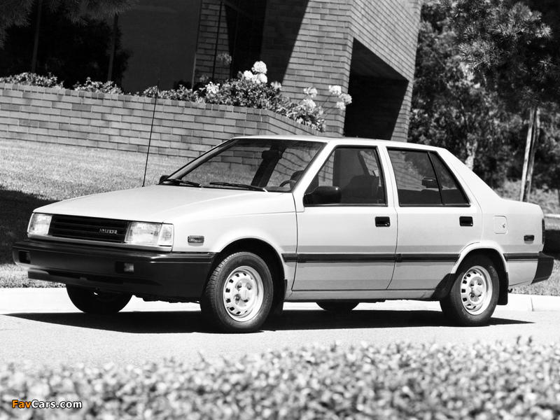 Hyundai Excel Sedan (X1) 1985–89 photos (800 x 600)