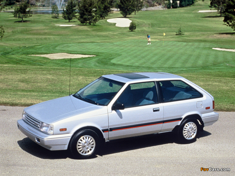 Hyundai Excel 3-door US-spec (X1) 1987–89 images (800 x 600)