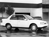 Hyundai Excel Sedan (X2) 1989–92 photos