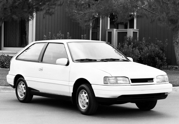 Images of Hyundai Excel 3-door (X2) 1989–92