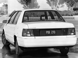 Photos of Hyundai Excel Sedan (X2) 1989–92