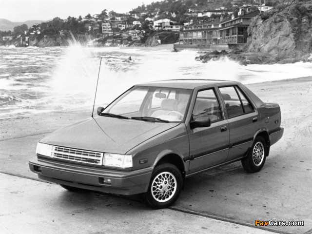 Pictures of Hyundai Excel Sedan (X1) 1985–89 (640 x 480)