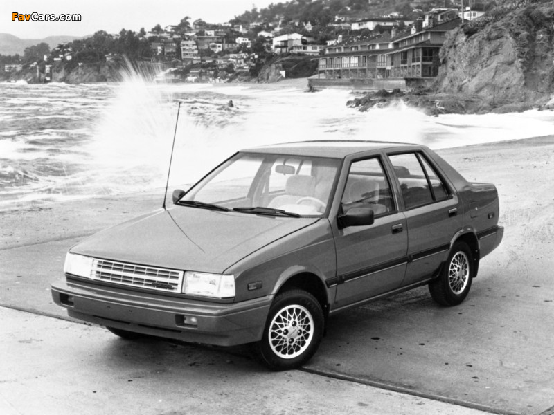 Pictures of Hyundai Excel Sedan (X1) 1985–89 (800 x 600)