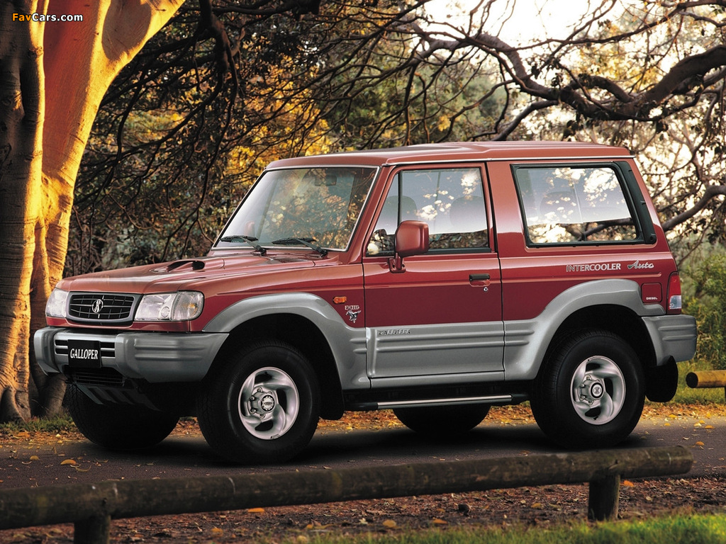 Hyundai Galloper 3-door (II) 1998–2003 images (1024 x 768)