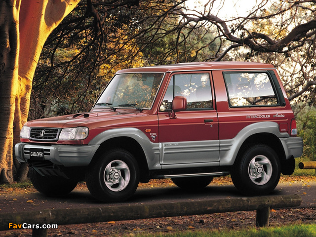 Hyundai Galloper 3-door (II) 1998–2003 images (640 x 480)