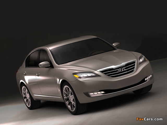 Hyundai Genesis Concept 2007 pictures (640 x 480)