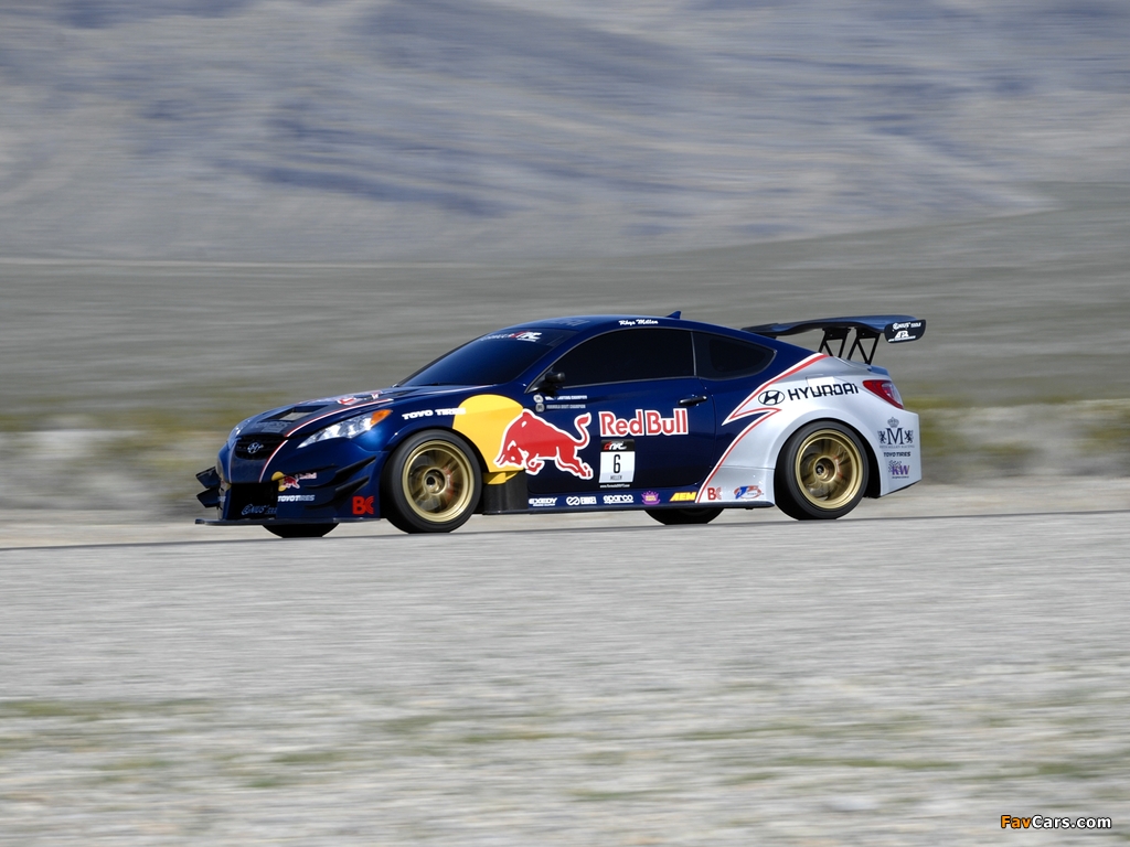 RMR Red Bull Hyundai Genesis Coupe 2009 images (1024 x 768)