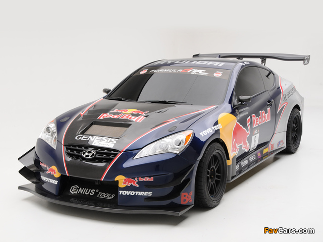 RMR Red Bull Hyundai Genesis Coupe 2009 images (640 x 480)