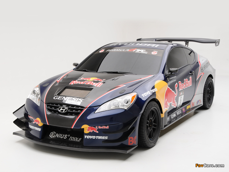 RMR Red Bull Hyundai Genesis Coupe 2009 images (800 x 600)