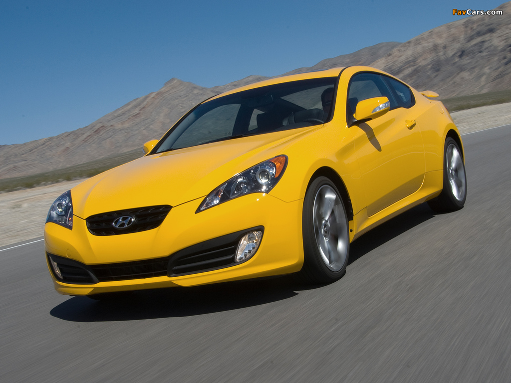 Hyundai Genesis Coupe 2009–12 photos (1024 x 768)