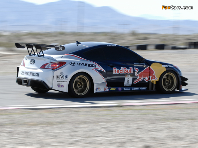 RMR Red Bull Hyundai Genesis Coupe 2009 photos (640 x 480)