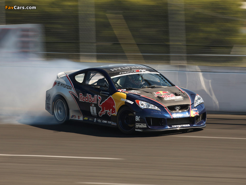 RMR Red Bull Hyundai Genesis Coupe 2009 pictures (800 x 600)