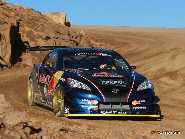 RMR Red Bull Hyundai Genesis Coupe 2009 pictures (640 x 480)