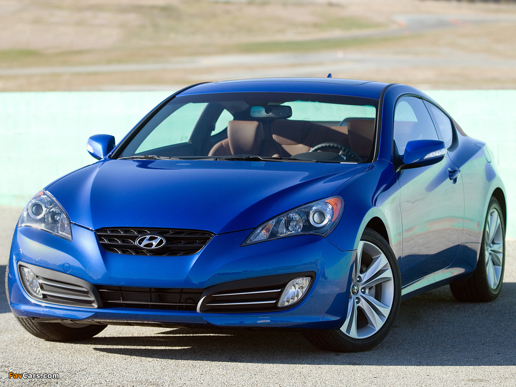 Hyundai Genesis Coupe 2009–12 pictures (1024 x 768)