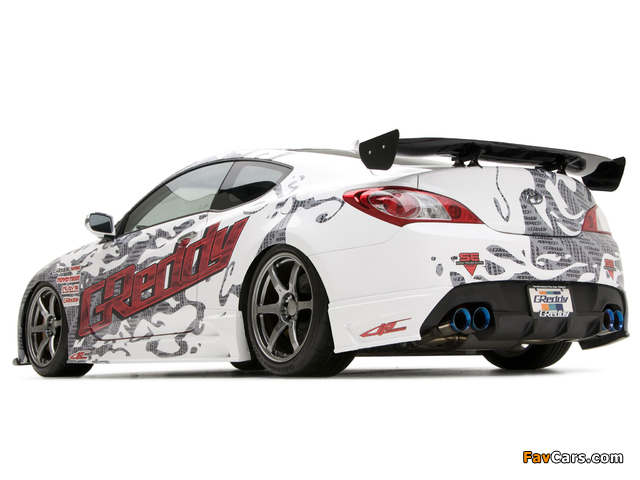 Hyundai Genesis Coupe GReddy X-Gen Street Concept 2009 pictures (640 x 480)