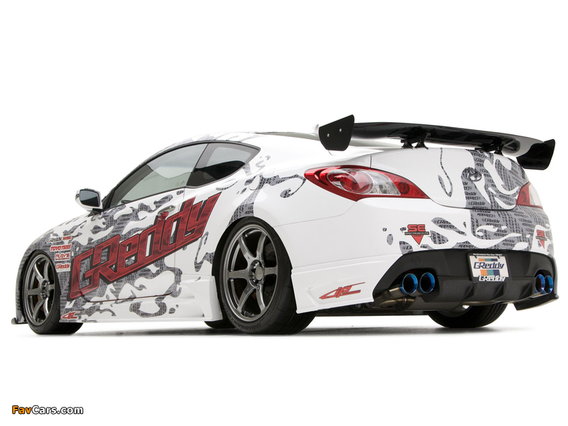 Hyundai Genesis Coupe GReddy X-Gen Street Concept 2009 pictures (800 x 600)