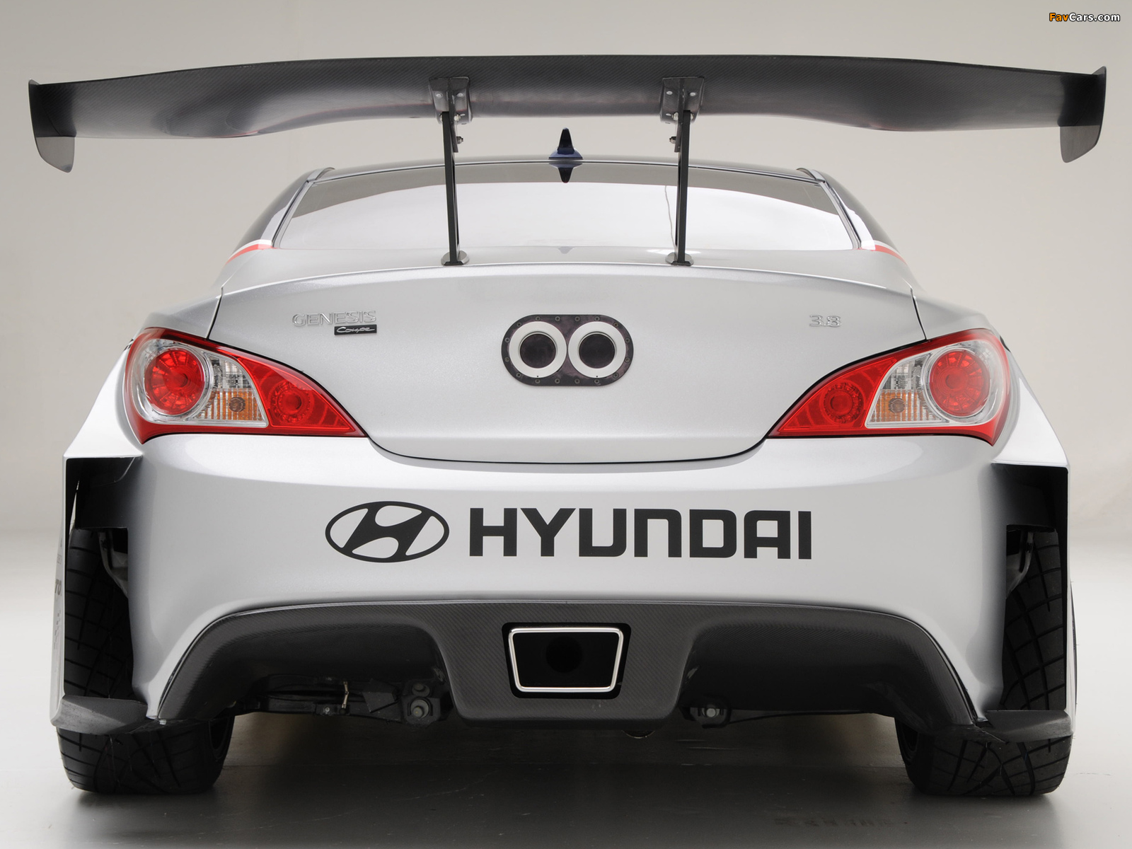 RMR Red Bull Hyundai Genesis Coupe 2009 pictures (1600 x 1200)