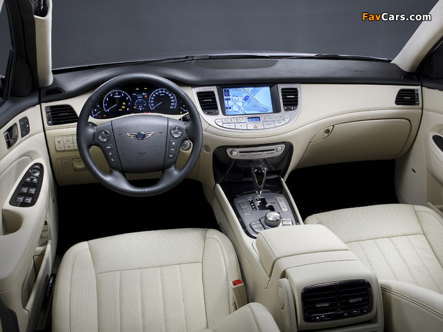 Hyundai Genesis Prada 2011 pictures (640 x 480)