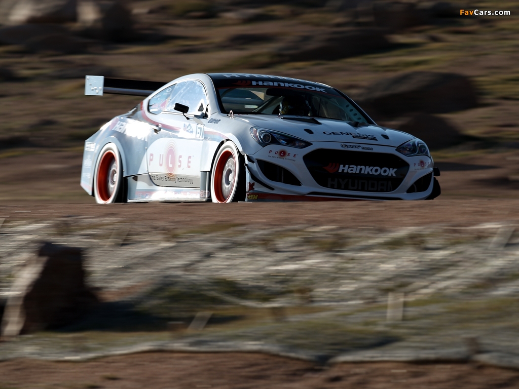 RMR Hyundai Genesis Coupe Pikes Peak 2012 photos (1024 x 768)