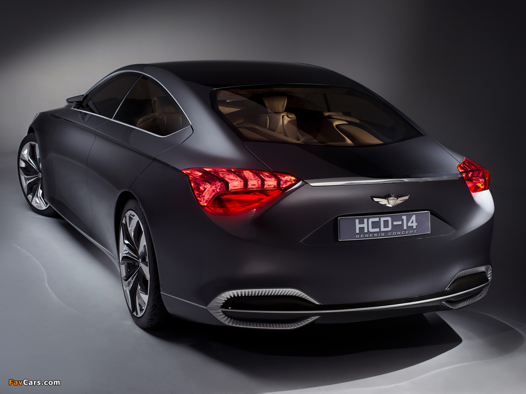 Hyundai HCD-14 Genesis Concept 2013 pictures (1024 x 768)