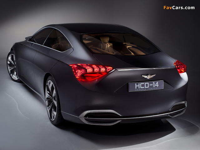 Hyundai HCD-14 Genesis Concept 2013 pictures (640 x 480)