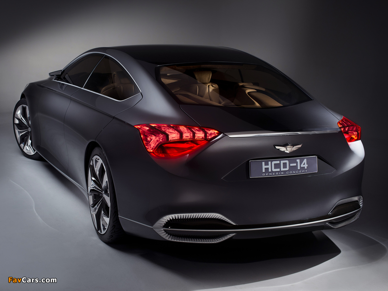 Hyundai HCD-14 Genesis Concept 2013 pictures (800 x 600)