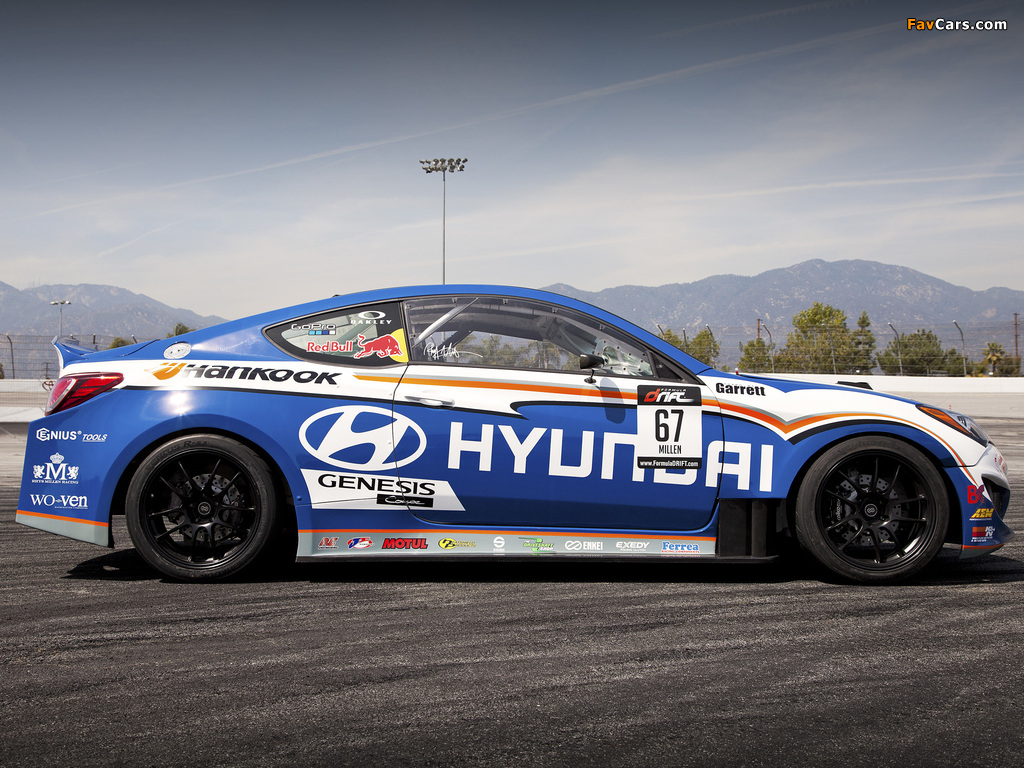 Images of RMR Hyundai Genesis Coupe Formula Drift 2012 (1024 x 768)