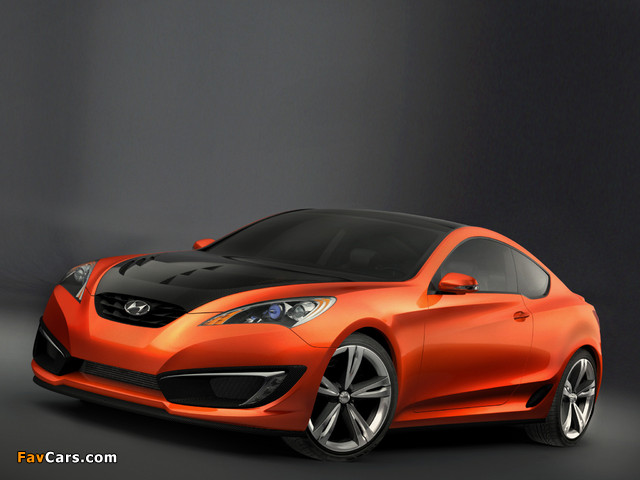 Photos of Hyundai Genesis Coupe Concept 2007 (640 x 480)